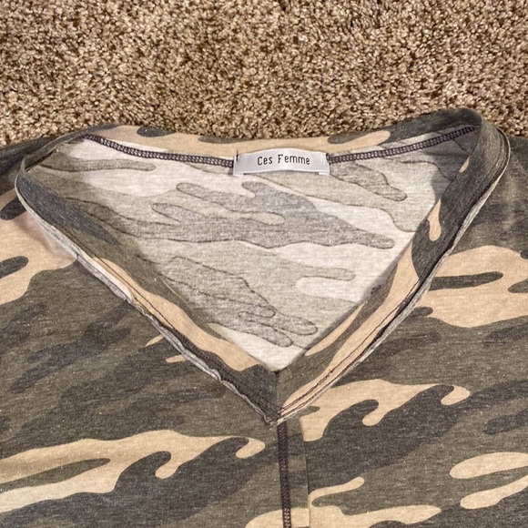 Womens camo t shirt - Picture 5 of 8
